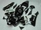 Carene Moto Honda CBR600RR 2003-2004 - Nero Lucido Bianco West Mobil