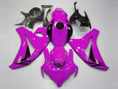 Carene Moto Honda CBR1000RR 2008-2011 - Rosa Nero Lucido OEM Stile