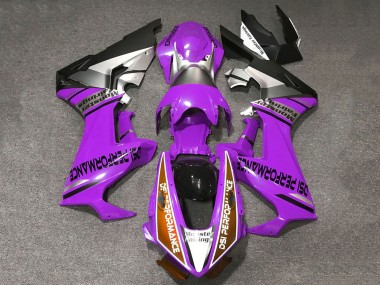 Carene Moto Honda CBR1000RR 2017-2023 - Viola Arancia Bianco Argento Nero Opaco DSI Performance