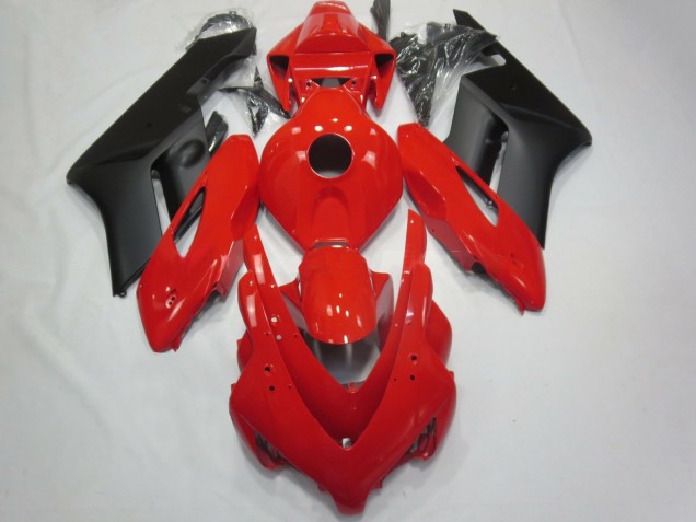 Carene Moto Honda CBR1000RR 2004-2005 - Rosso Nero Opaco