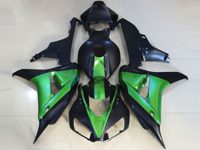 Carene Moto Honda CBR1000RR 2006-2007 - Verde Blu Scuro Opaco