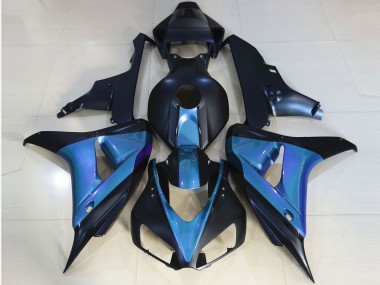 Carene Moto Honda CBR1000RR 2006-2007 - Azzurro Chiaro Blu Scuro Opaco