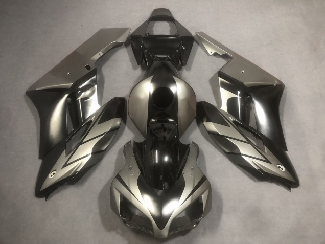 Carene Moto Honda CBR1000RR 2004-2005 - Argento Nero Lucido