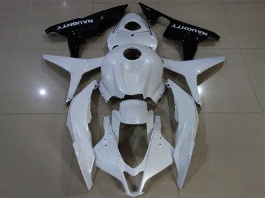 Carena Moto Honda CBR600RR 2007-2008 - Bianco Nero Lucido