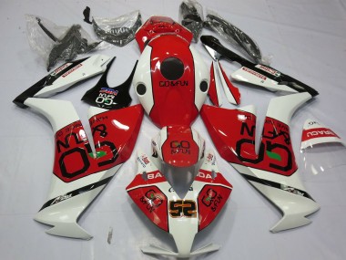 Carene Moto Honda CBR1000RR 2012-2016 - Bianco Rosso Go&Fun