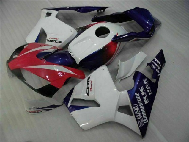 Carena Moto Honda CBR600RR 2003-2004 - Bianco Rosso Blu