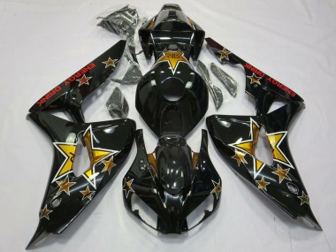 Carene Moto Honda CBR1000RR 2006-2007 - Nero Lucido Stella Energy Drink