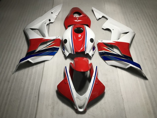Carene Moto Honda CBR600RR 2007-2008 - Bianco Rosso Blu Scuro Nero OEM Stile