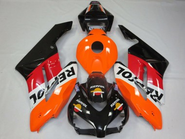 Carene Moto Honda CBR1000RR 2004-2005 - Arancia Bianco Rosso Nero Lucido Repsol
