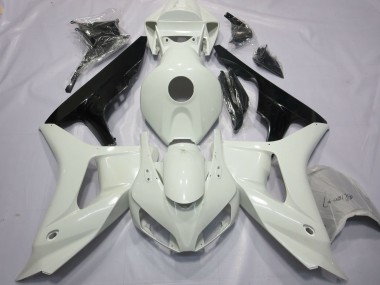 Carene Moto Honda CBR1000RR 2006-2007 - Bianco Nero Lucido