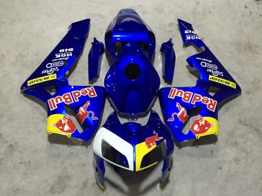 Carene Moto Honda CBR600RR 2005-2006 - Blu Red Bull