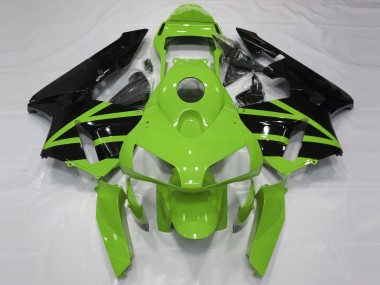 Kit Carena Moto Honda CBR600RR 2003-2004 - Verde Nero Lucido