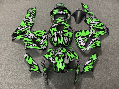 Carene Moto Honda CBR600RR 2005-2006 - Camouflage Verde