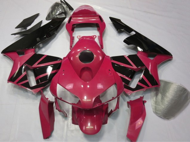 Carene Moto Honda CBR600RR 2003-2004 - Rosso Nero Lucido Banda