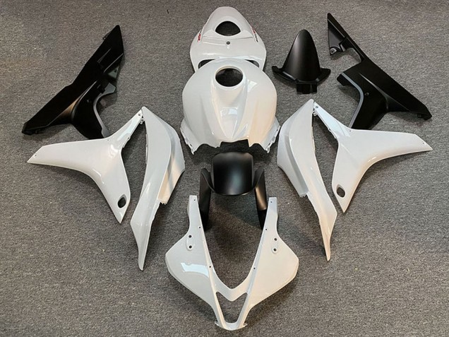 Carena Moto Honda CBR600RR 2007-2008 - Bianco Nero Opaco
