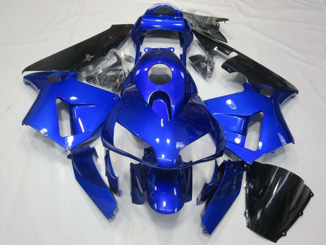 Carena Moto Honda CBR600RR 2003-2004 - Blu Nero Lucido
