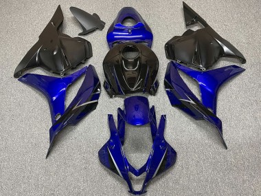 Carene Moto Honda CBR600RR 2009-2012 - Blu Nero Lucido OEM Stile