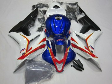 Carena Moto Honda CBR600RR 2007-2008 - Bianco Rosso Blu HRC