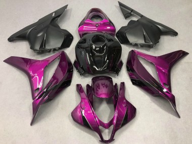 Carene Moto Honda CBR600RR 2009-2012 - Rosa Nero Lucido OEM Stile