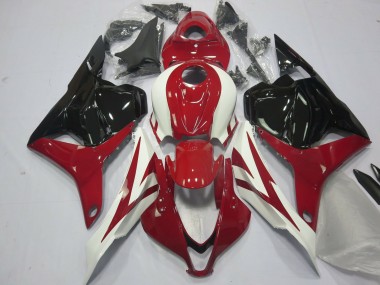 Carene Moto Honda CBR600RR 2009-2012 - Bianco Rosso Nero Lucido OEM Stile