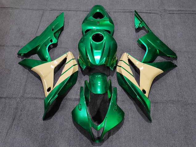 Carene Moto Honda CBR600RR 2007-2008 - Verde Smeraldo Tan