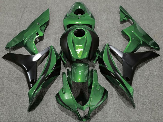 Carene Moto Honda CBR600RR 2007-2008 - Verde Nero Lucido OEM Stile