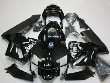 Carene Moto Honda CBR600RR 2003-2004 - Nero Lucido Speciale Design