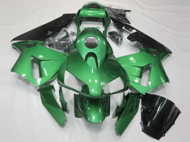 Carena Moto Honda CBR600RR 2003-2004 - Verde Nero Lucido
