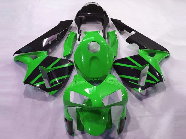 Carene Moto Honda CBR600RR 2003-2004 - Verde Nero Lucido OEM Stile