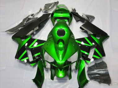 Carene Moto Honda CBR600RR 2005-2006 - Verde Nero