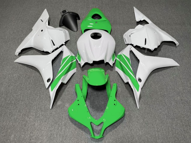 Carene Moto Honda CBR600RR 2009-2012 - Bianco Verde Banda