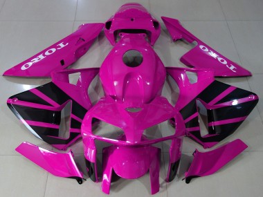 Carene Moto Honda CBR600RR 2005-2006 - Rosa Nero OEM Stile
