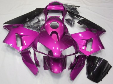 Carene Moto Honda CBR600RR 2003-2004 - Rosa Nero Lucido