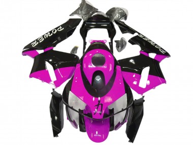 Carene Moto Honda CBR600RR 2003-2004 - Rosa Nero Lucido Power