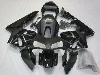 Carene Moto Honda CBR600RR 2003-2004 - Nero Lucido Nero Opaco