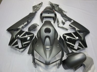 Carene Moto Honda CBR600RR 2005-2006 - Grigio Opaco Nero