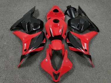 Carene Moto Honda CBR600RR 2009-2012 - Rosso Nero Lucido OEM Stile