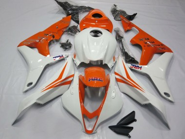 Carene Moto Honda CBR600RR 2007-2008 - Bianco Arancia HRC