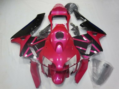 Carene Moto Honda CBR600RR 2003-2004 - Rosa Nero Lucido