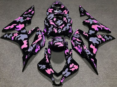 Carene Moto Honda CBR600RR 2007-2008 - Rosa Grigio Camouflage