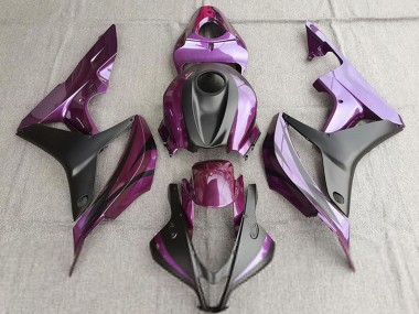 Carena Moto Honda CBR600RR 2007-2008 - Viola Nero Opaco