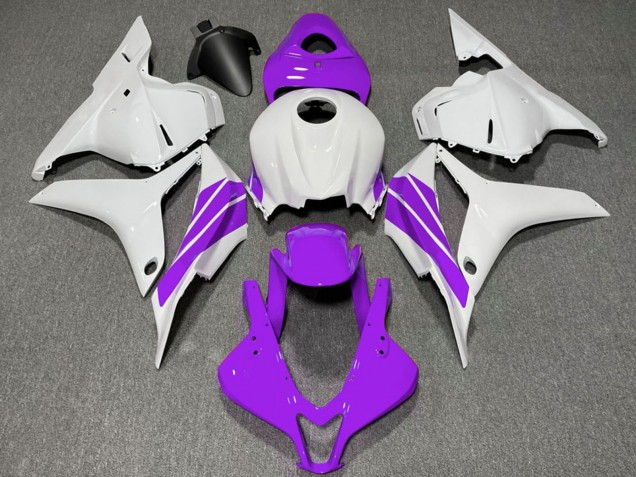Carene Moto Honda CBR600RR 2009-2012 - Bianco Viola Banda