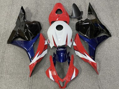 Carene Moto Honda CBR600RR 2009-2012 - Bianco Rosso Blu Nero Lucido