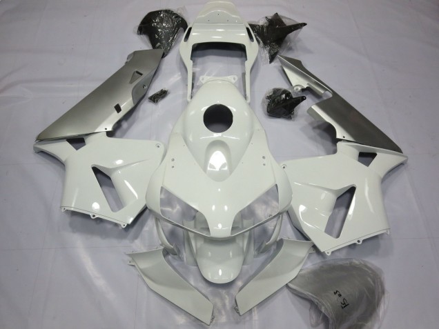 Carene Moto Honda CBR600RR 2003-2004 - Argento Bianco