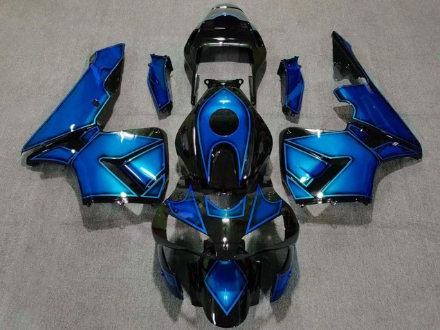 Carene Moto Honda CBR600RR 2003-2004 - Blu Nero Lucido