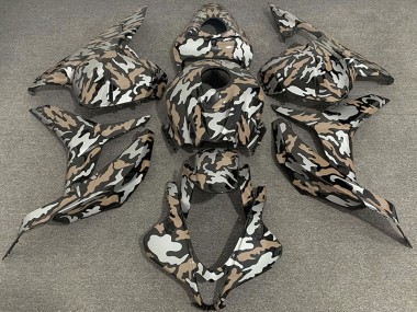 Carene Moto Honda CBR600RR 2009-2012 - Tan Argento Camouflage