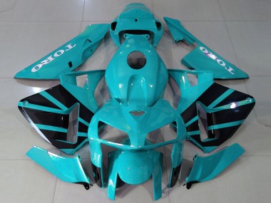 Carene Moto Honda CBR600RR 2005-2006 - Verde Acqua OEM Stile