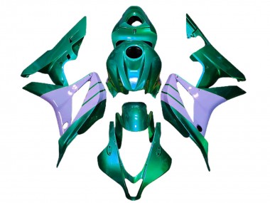 Carene Moto Honda CBR600RR 2007-2008 - Turchese Verde Latteo Viola