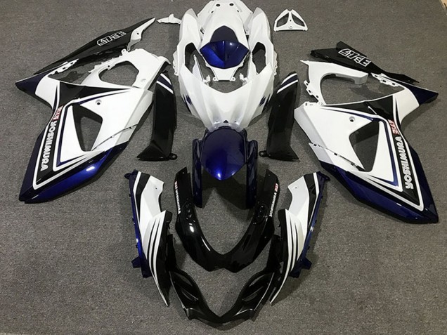 Carene Moto Suzuki GSXR 1000 2009-2016 - Blu Bianco Nero