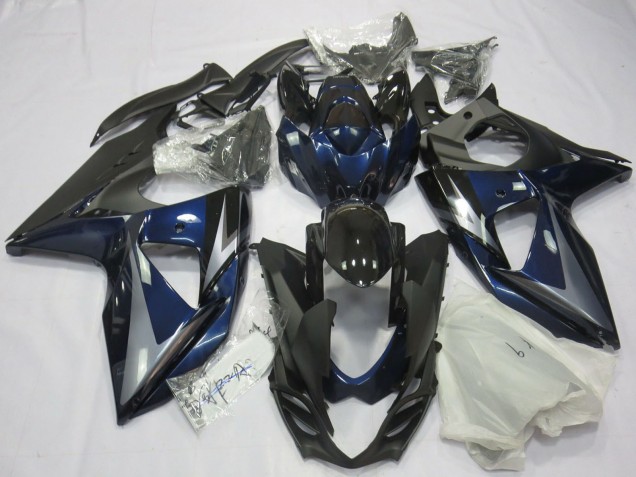 Carene Moto Suzuki GSXR 1000 2009-2016 - Blu Argento Nero